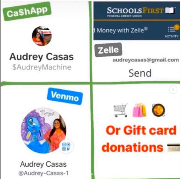 Donate Audrey